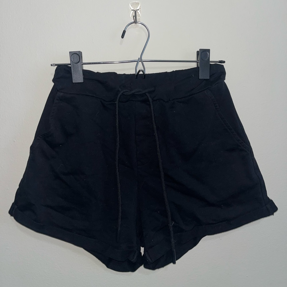 OGL high-waisted drawstring shorts